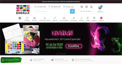 Desktop Screenshot of koralle.com.br