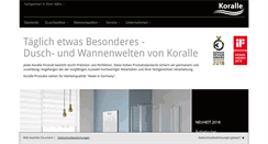 Desktop Screenshot of koralle.de